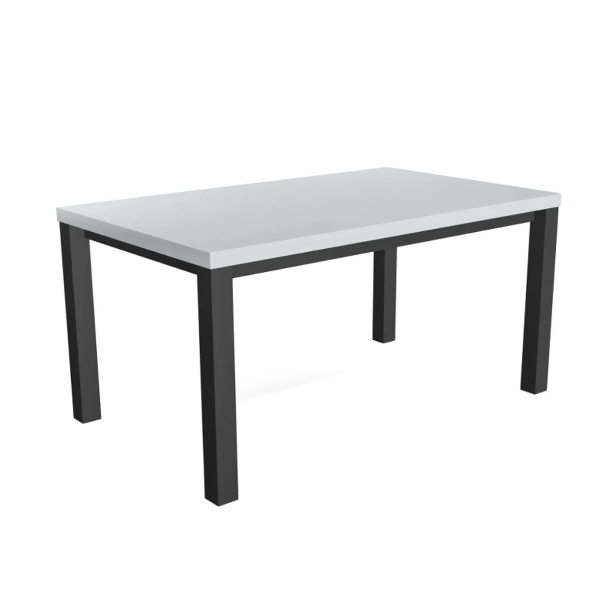Qube - Table rectangulaire intemporelle en stratifié — vue 5