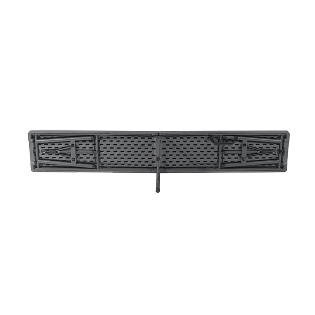Sharpbench - Banc pliant en plastique et métal gris foncé — vue 3