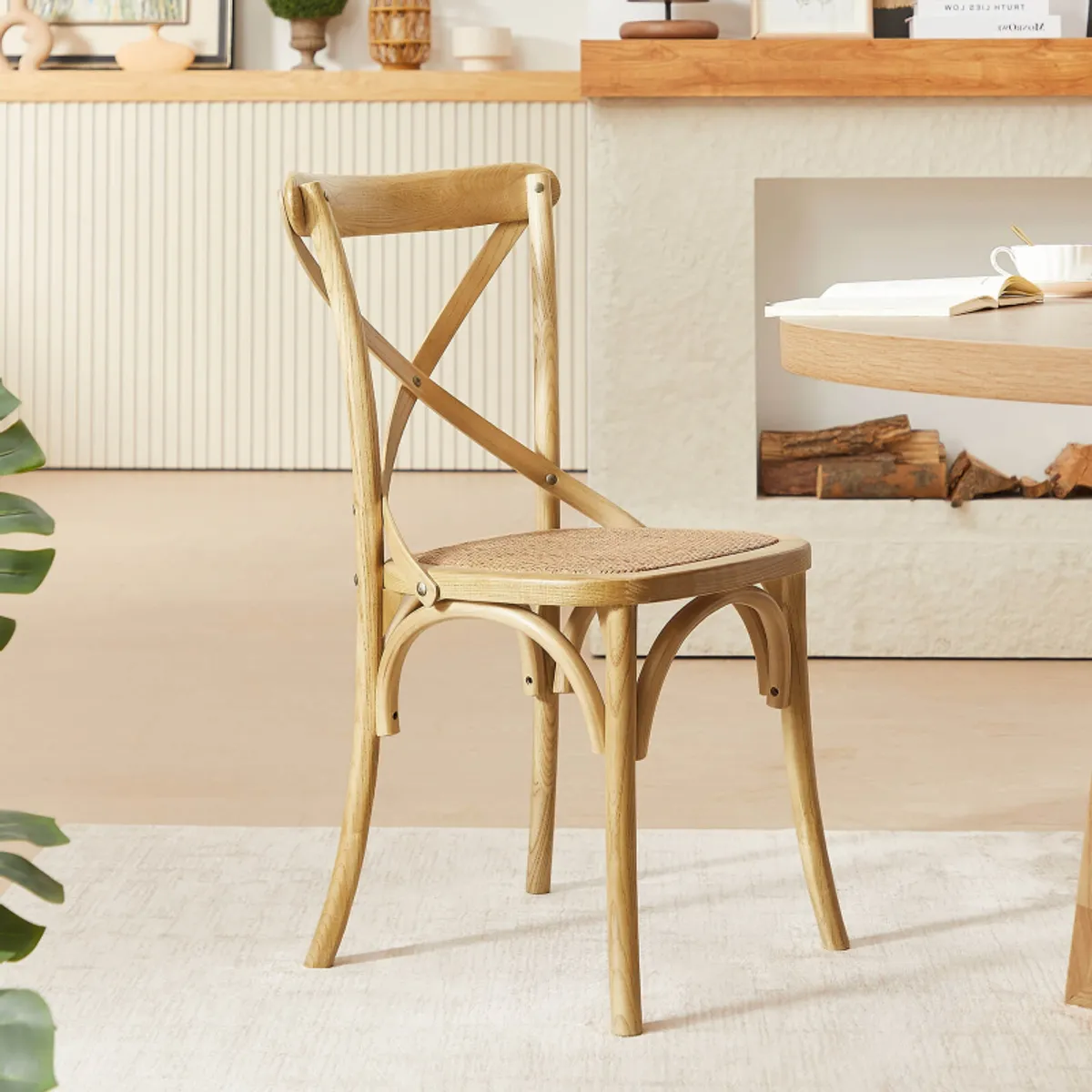 Cabaret - Chaise style bistrot en bois