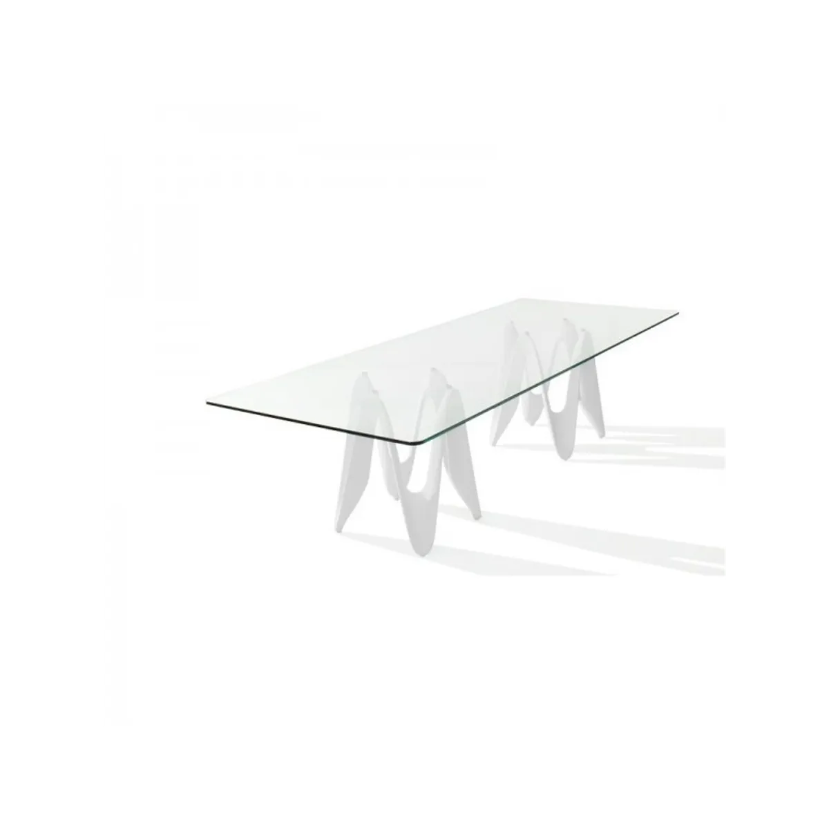 Lambda Sovet® - Table de salle à manger design en verre cm — vue 4