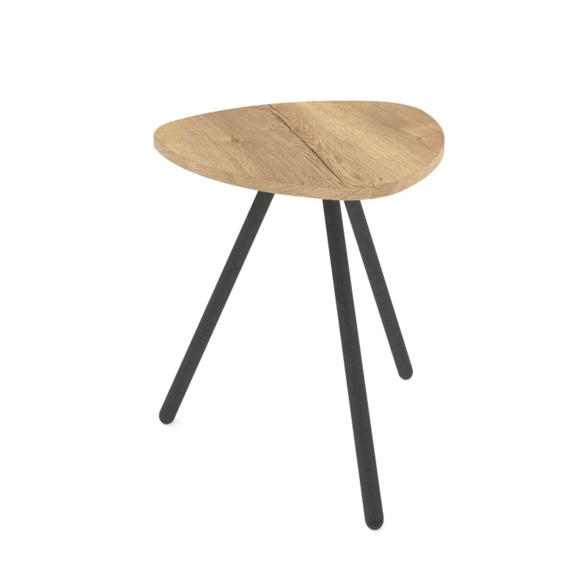 Trevi - Table basse design triangulaire en stratifié