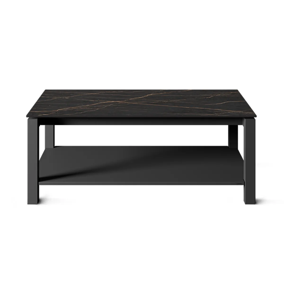 Lakera mini - Table basse tendance en dekton et en acier — vue 5