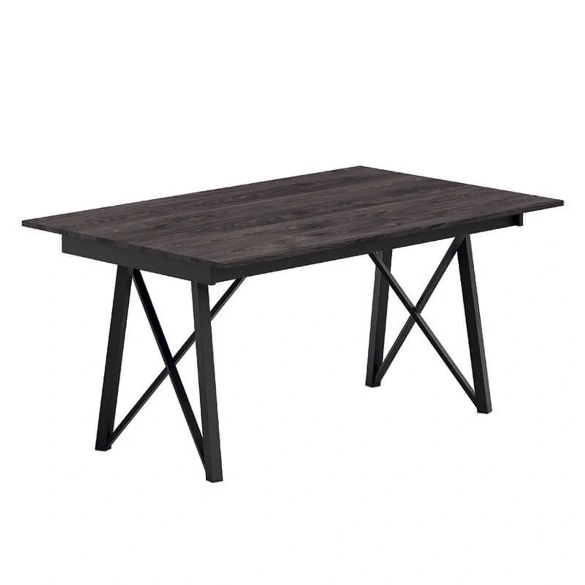 Wacko 2.0 - Table design rectangulaire pieds en métal — vue 3