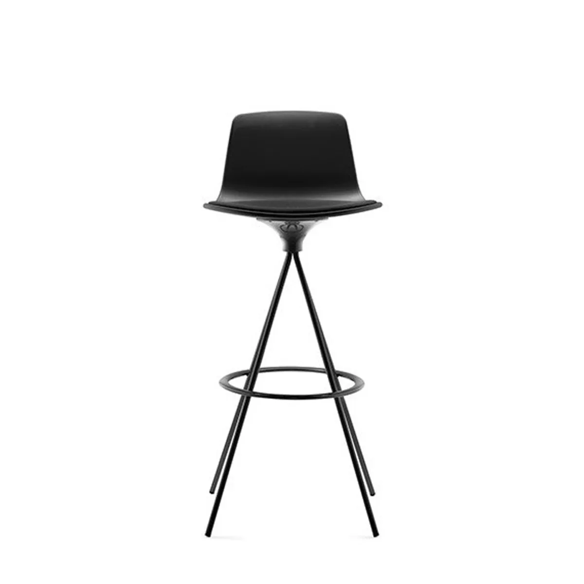 Lottus Enea® - Tabouret de bar ou snack pivotant design structure métal — vue 3