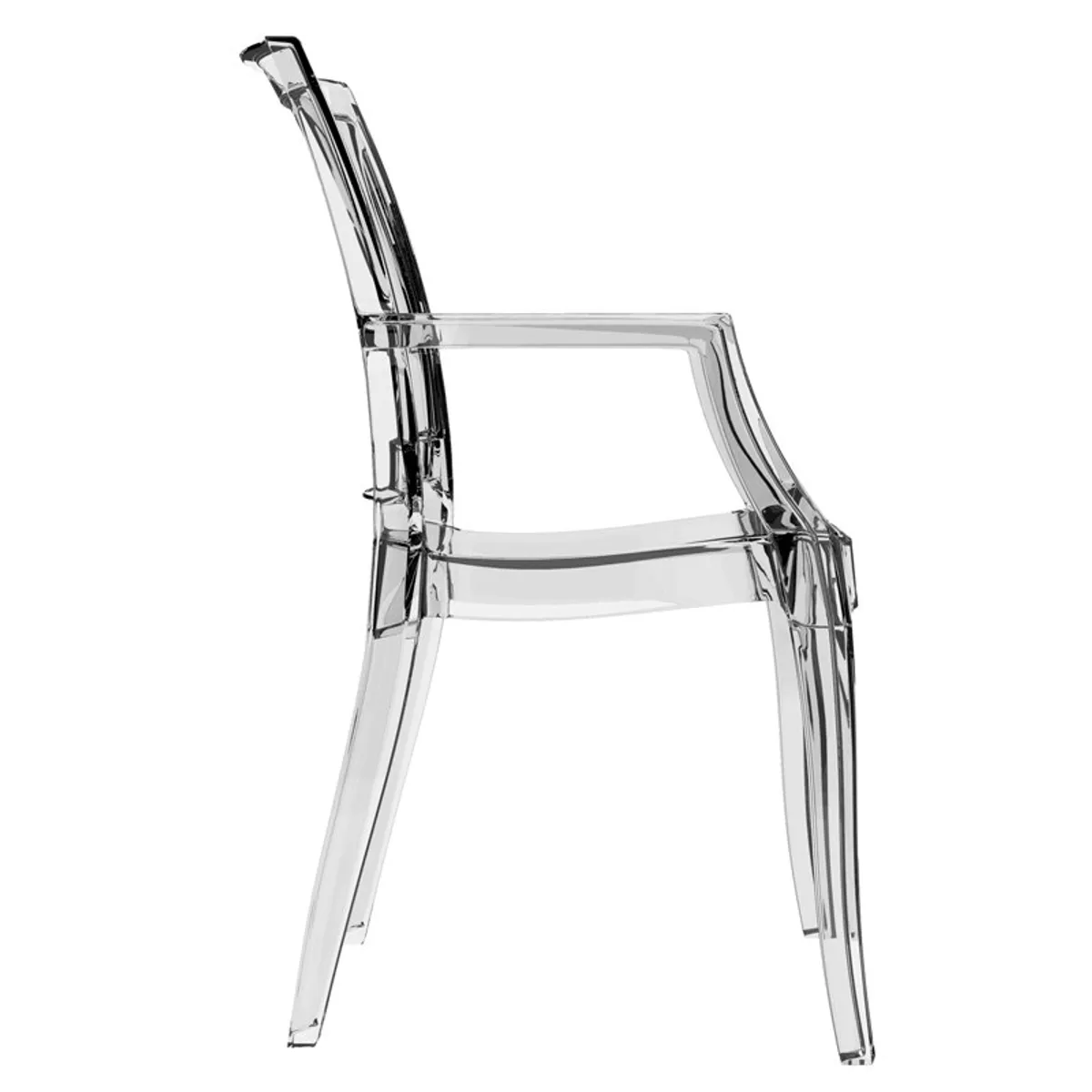 Arthur - Fauteuil moderne en polycarbonate — vue 4