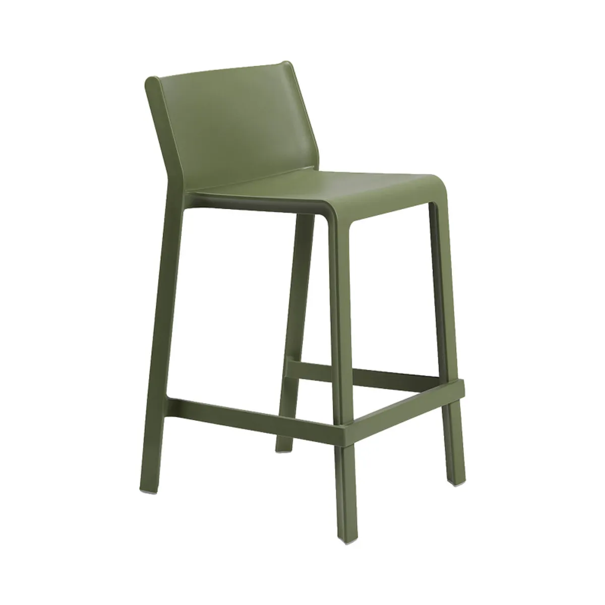 Trill mini - Tabouret snack en polypropylène empilable — vue 3