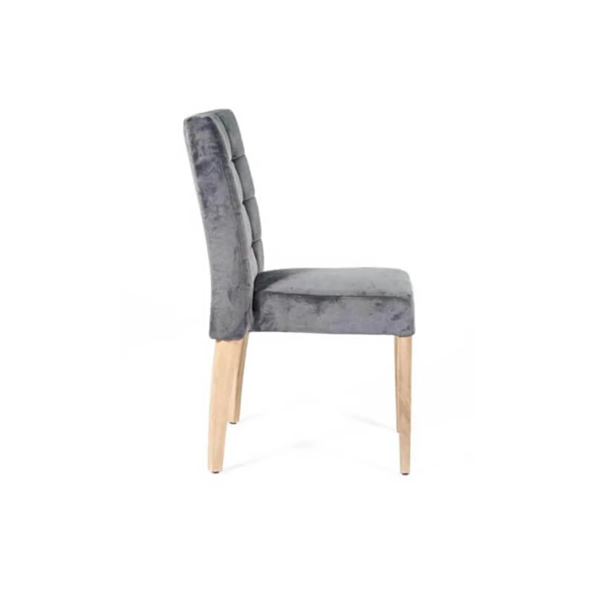 Matias 2 stack - Chaise empilable confortable de salle à manger en tissu — vue 3