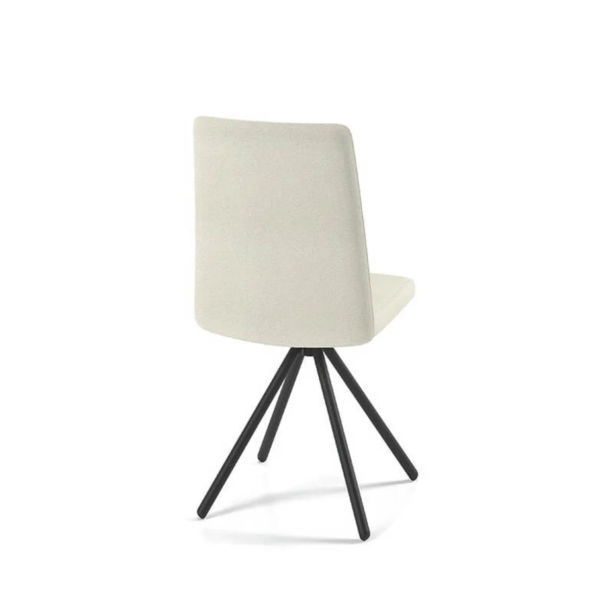 Pinot - Chaise moderne pivotante en tissu — vue 5
