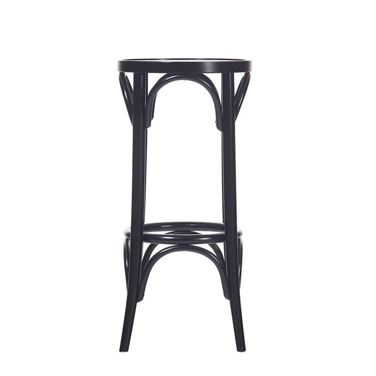 73 Ton® - Tabouret de bar en bois style bistrot sans dossier — vue 3