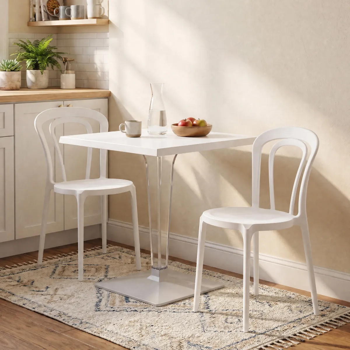Caffè Connubia® - Chaise bistrot en polypropylène — vue 4