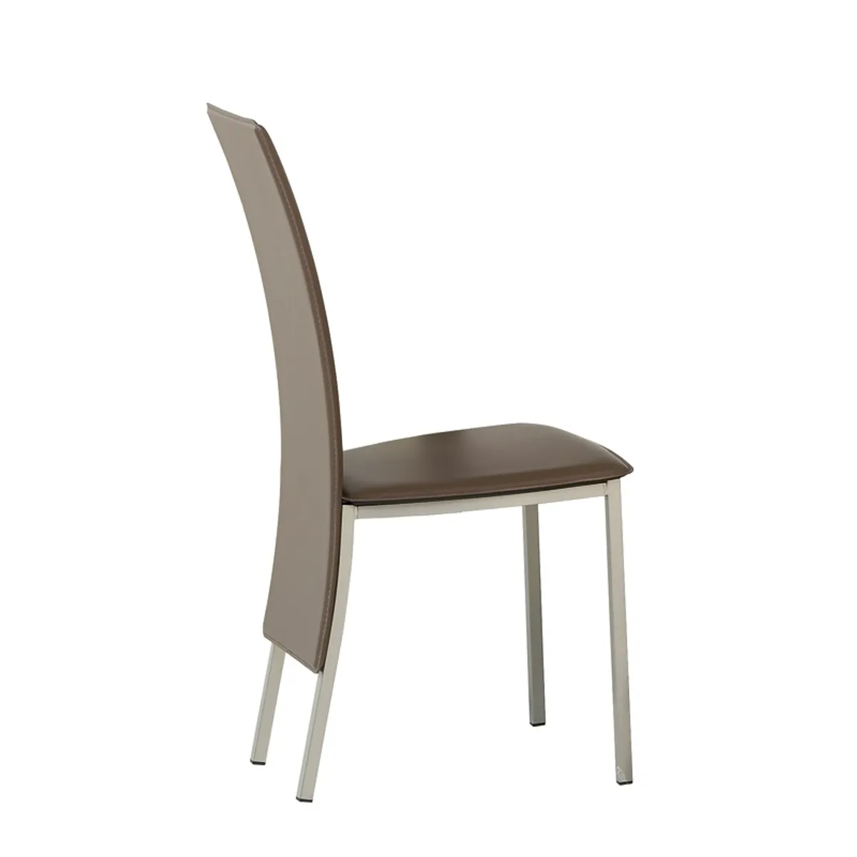 Elyn - Chaise contemporaine de salle à manger en simili — vue 5