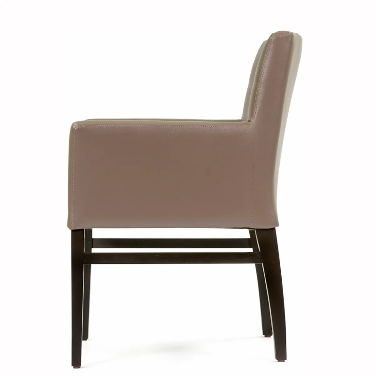 Matiz 4 - Fauteuil contemporain en synthétique et bois — vue 5