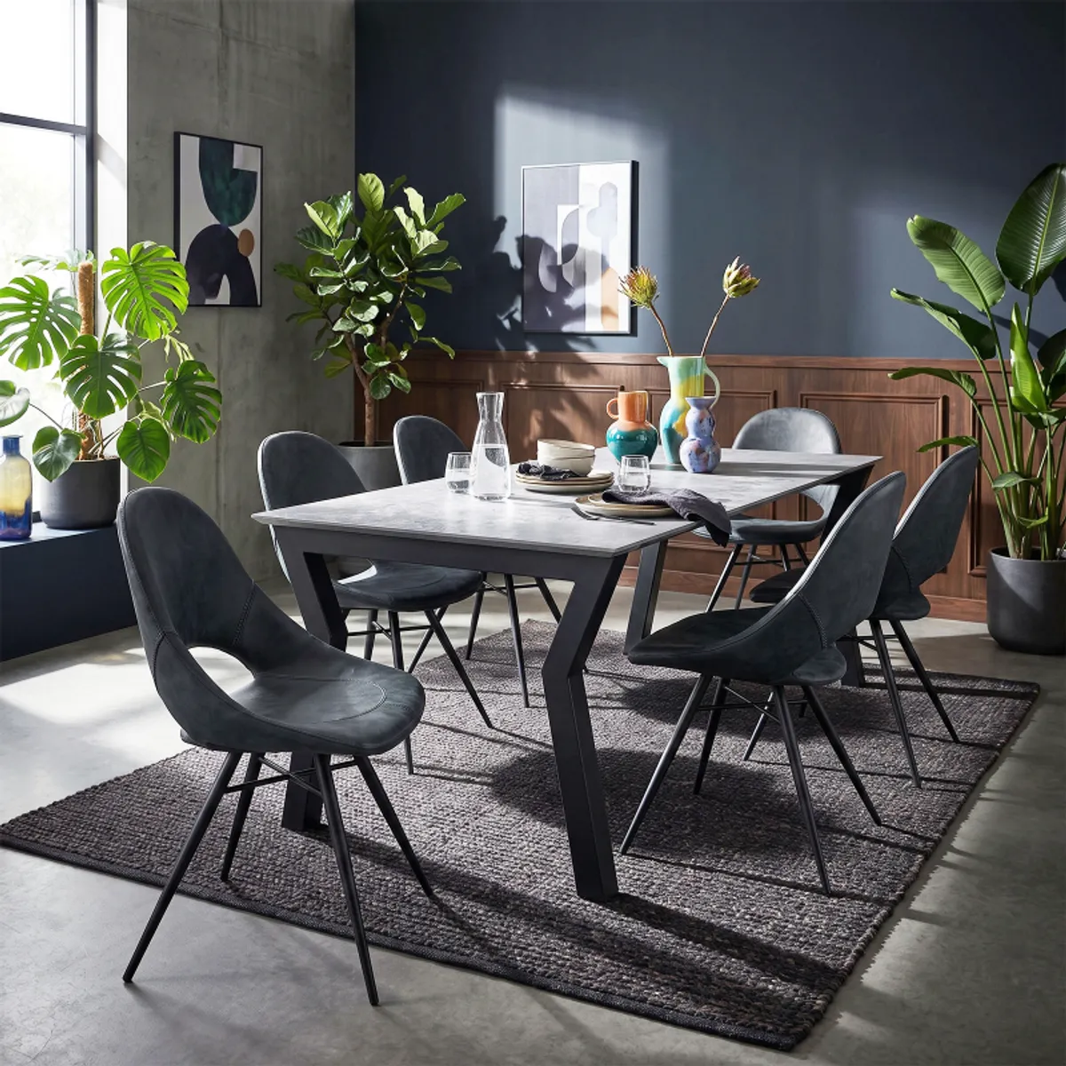 Sky - Table de salle à manger design en Dekton