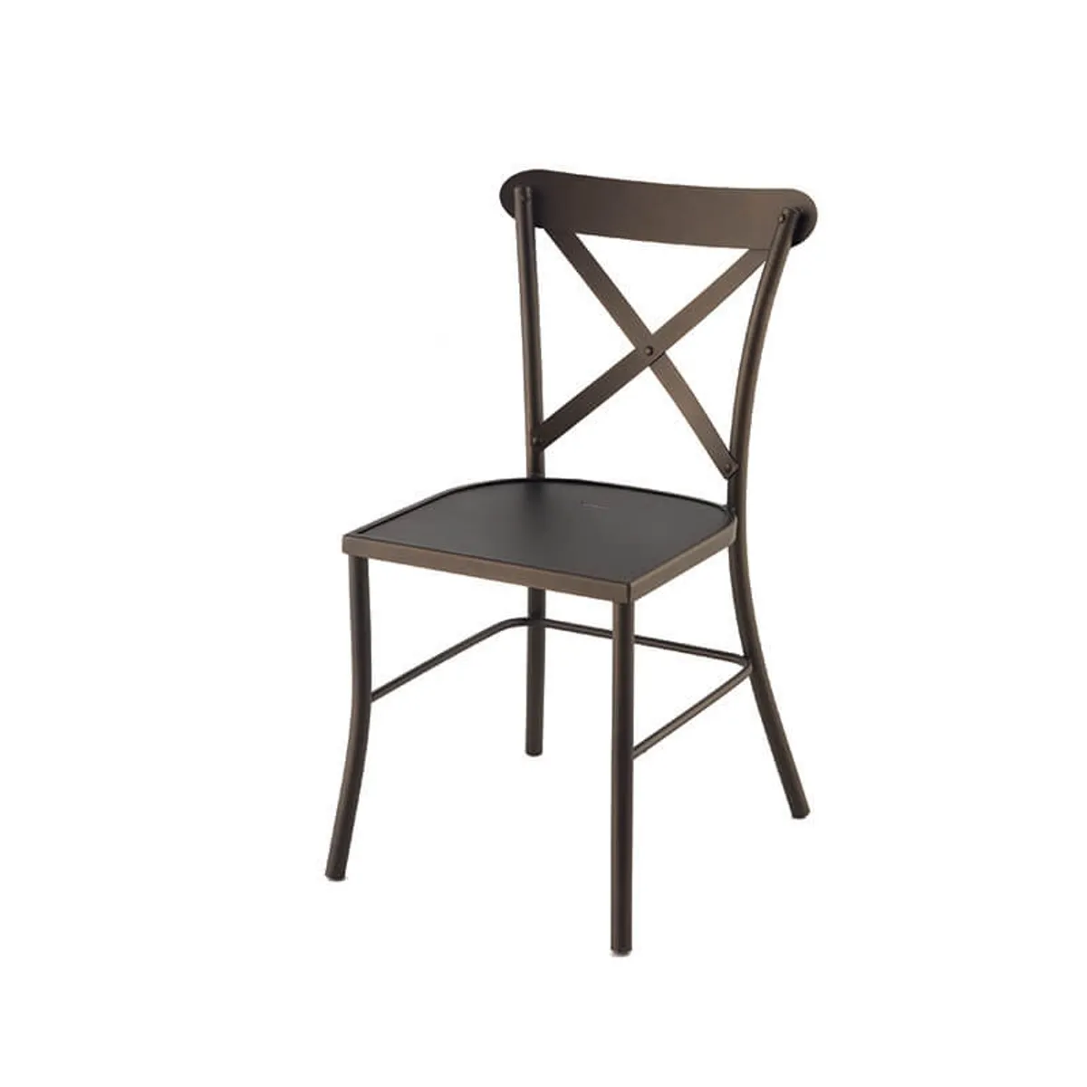 Manila - Chaise style provençal en acier — vue 3