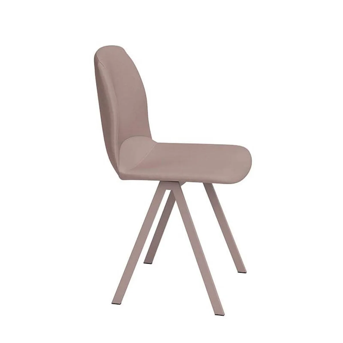 Ona - Chaise de salle à manger moderne rembourrée en simili — vue 4