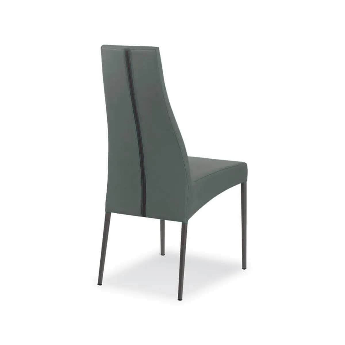 Carla - Chaise en cuir de salle à manger italienne — vue 5