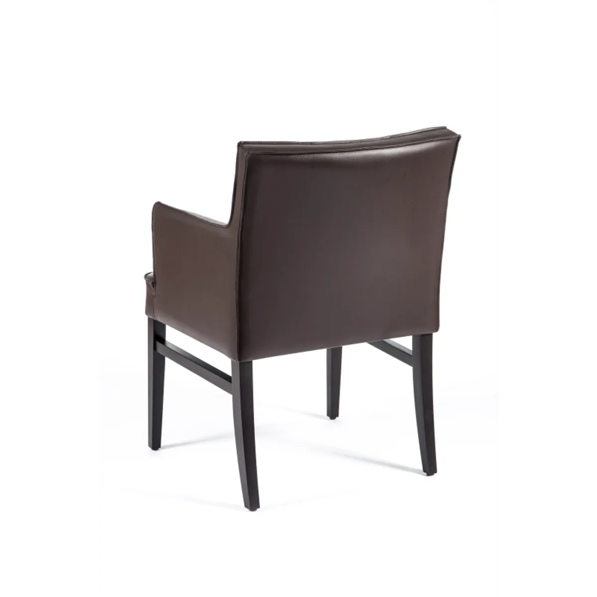Diem 4 - Fauteuil matelassé en synthétique et bois — vue 4