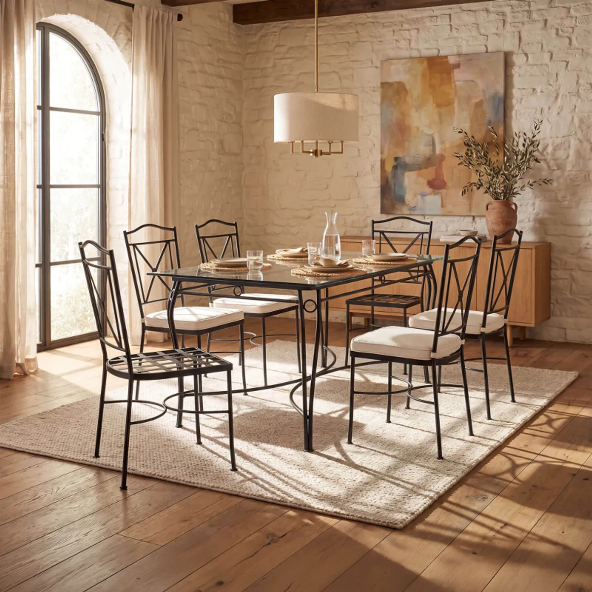 Pisa - Chaise provençale en acier — vue 3