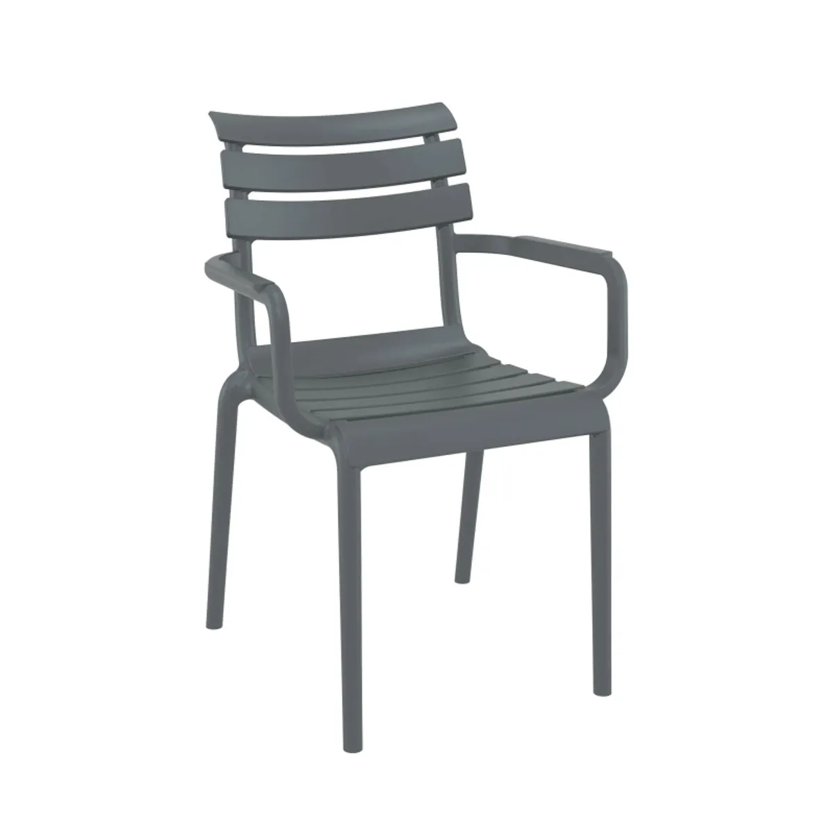 Paris - Fauteuil moderne empilable en polypropylène