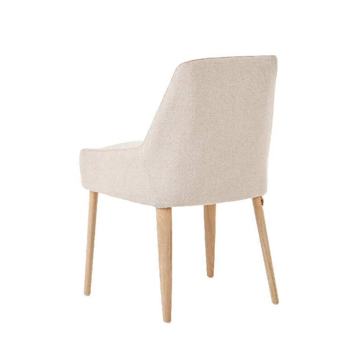 Saga Mobitec® - Chaise confortable en tissu et pieds bois — vue 5