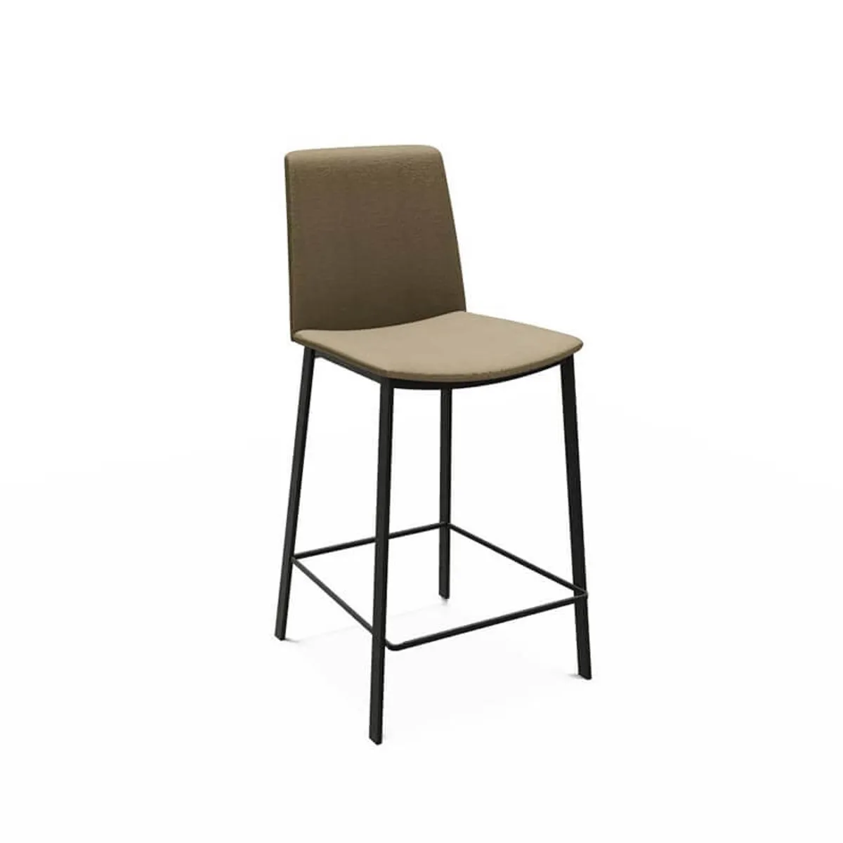 Primera - Tabouret snack de style contemporain belge en tissu