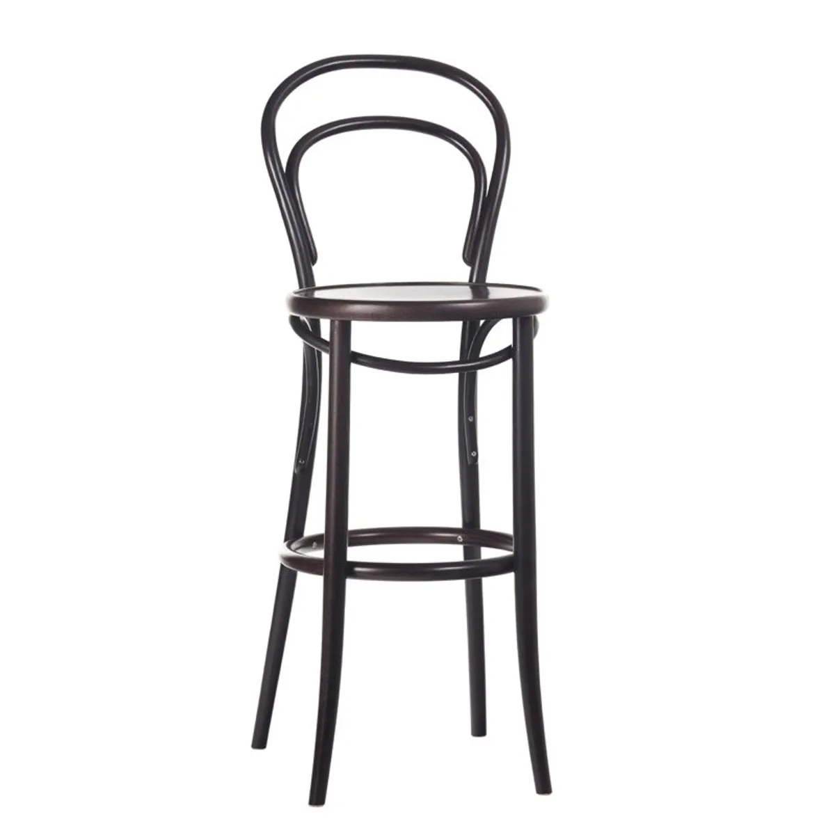 134 Ton® - Tabouret de bar en bois style bistrot — vue 3