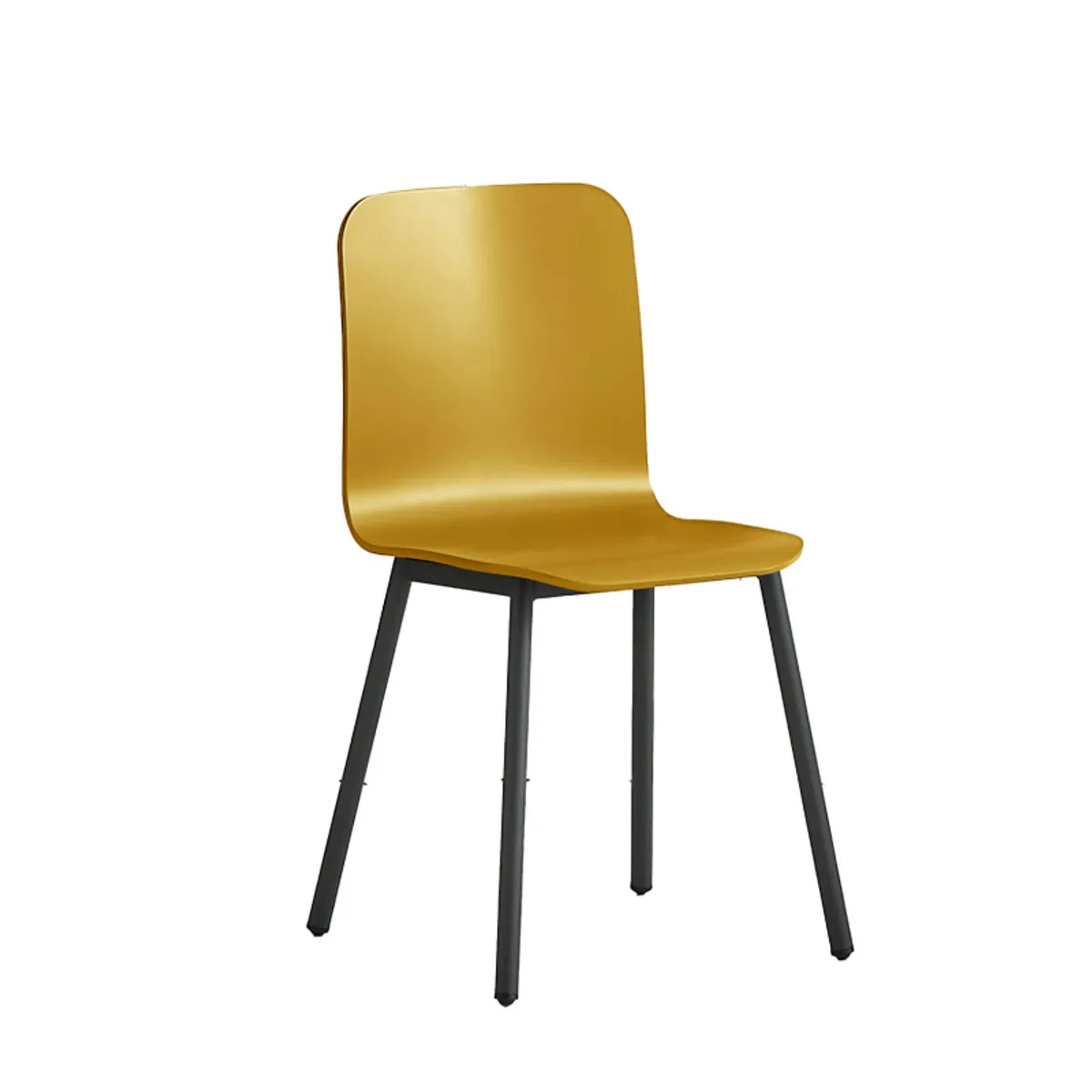 Pepper Mobliberica® - Chaise avec assise en bois et pieds en métal — vue 3