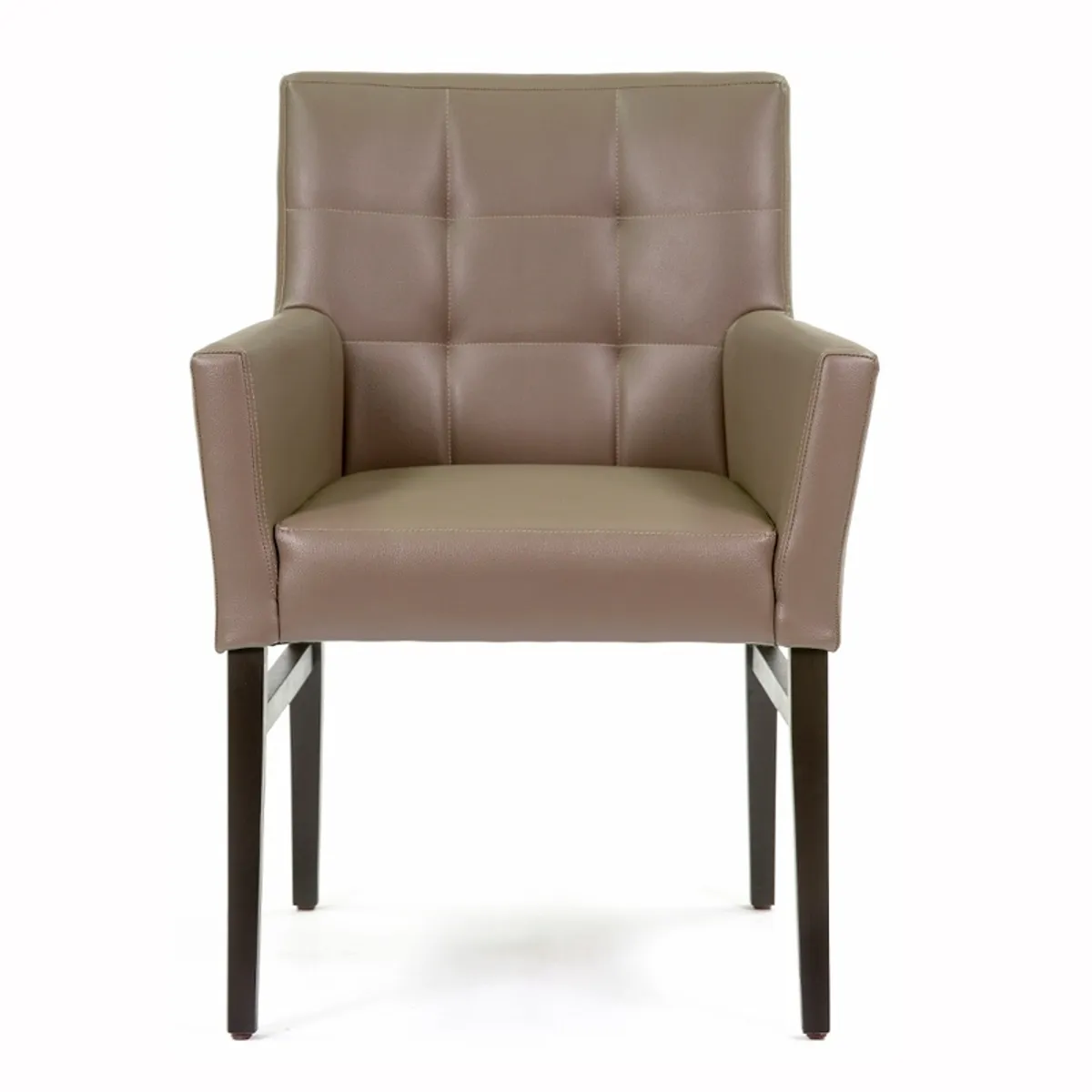 Matiz 4 - Fauteuil contemporain en synthétique et bois — vue 3
