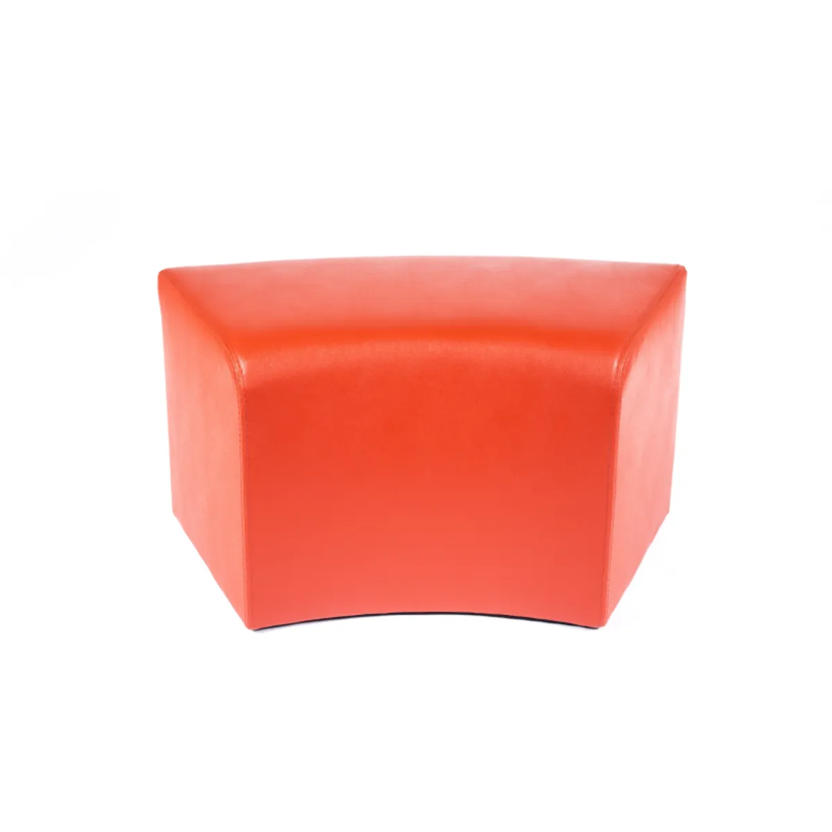 Max C1-8 - Pouf rectangulaire courbé en synthétique