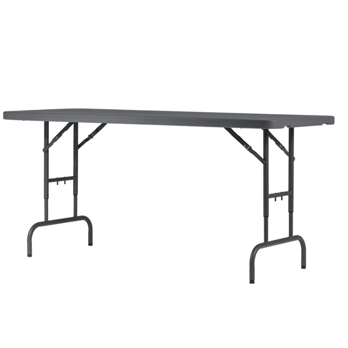 Worktop - Table pliante hauteur variable plateau gris