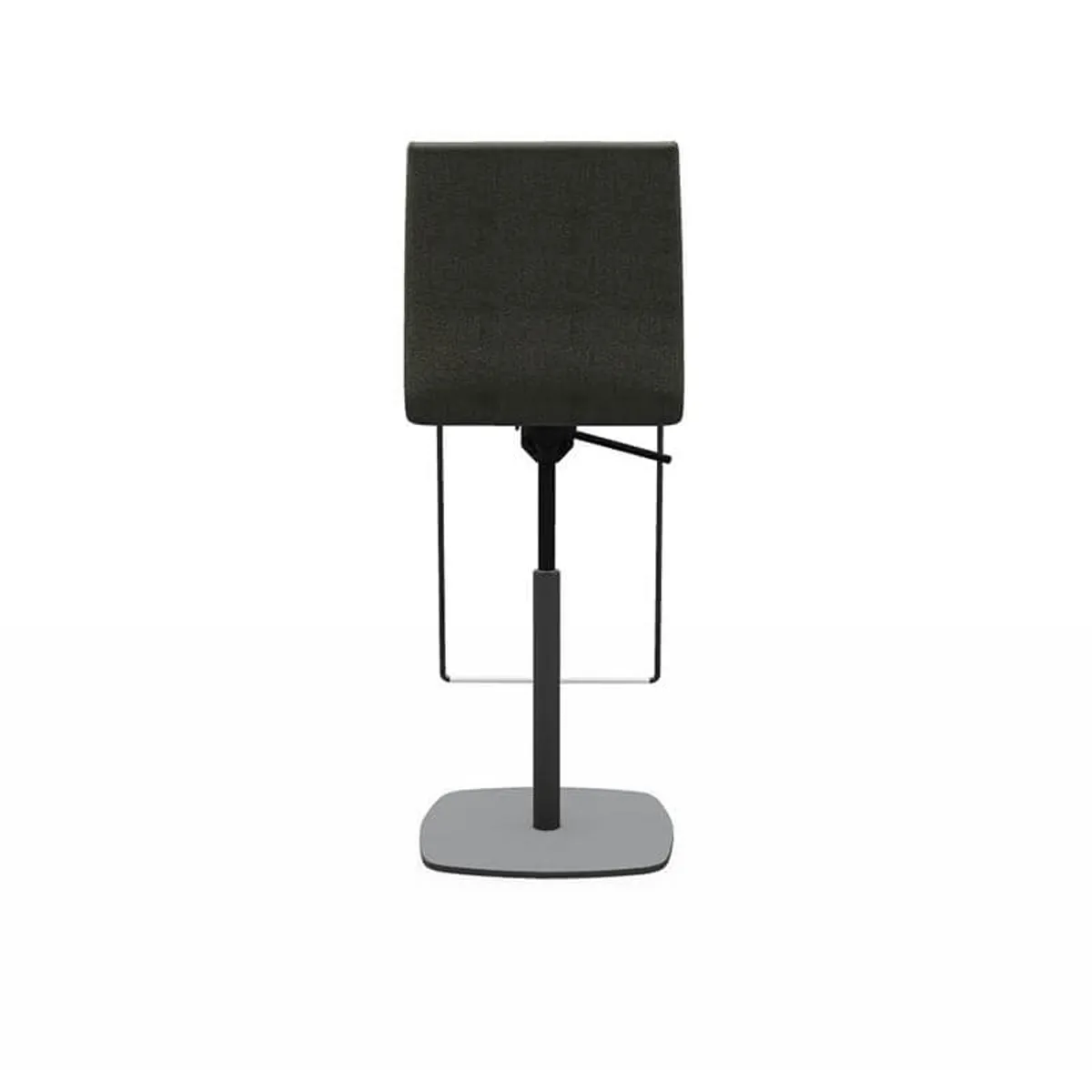 Sherpa - Tabouret haut réglable et pivotant en tissu fabriqué en Belgique — vue 5