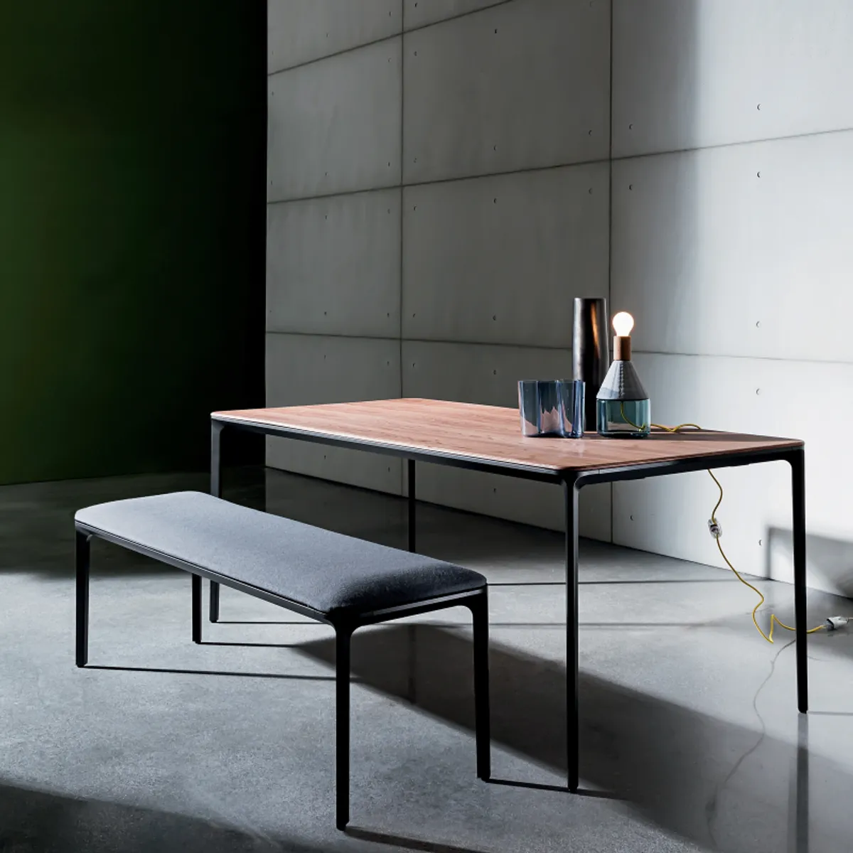 Slim Sovet® - Table design extensible en bois — vue 3