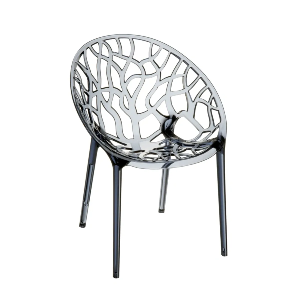 Crystal - Chaise design en polycarbonate