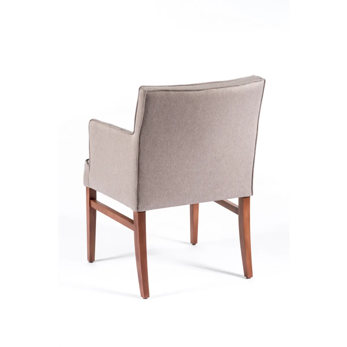 Diem 40 - Fauteuil contemporain en tissu et bois — vue 3