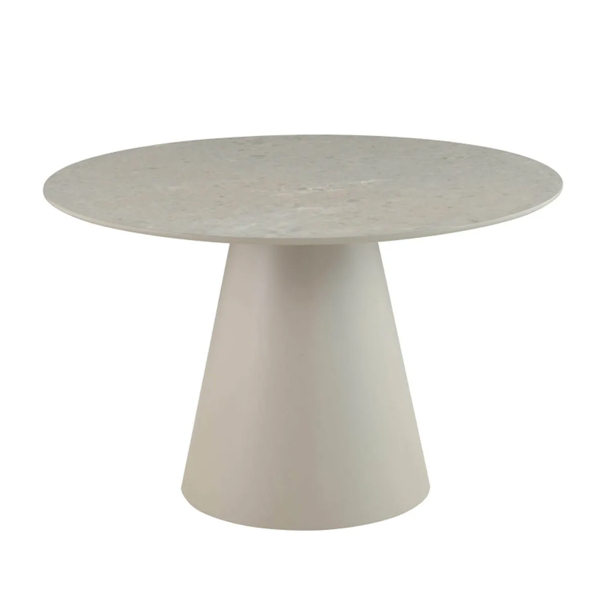 Emmy - Table design ronde avec pied central — vue 4