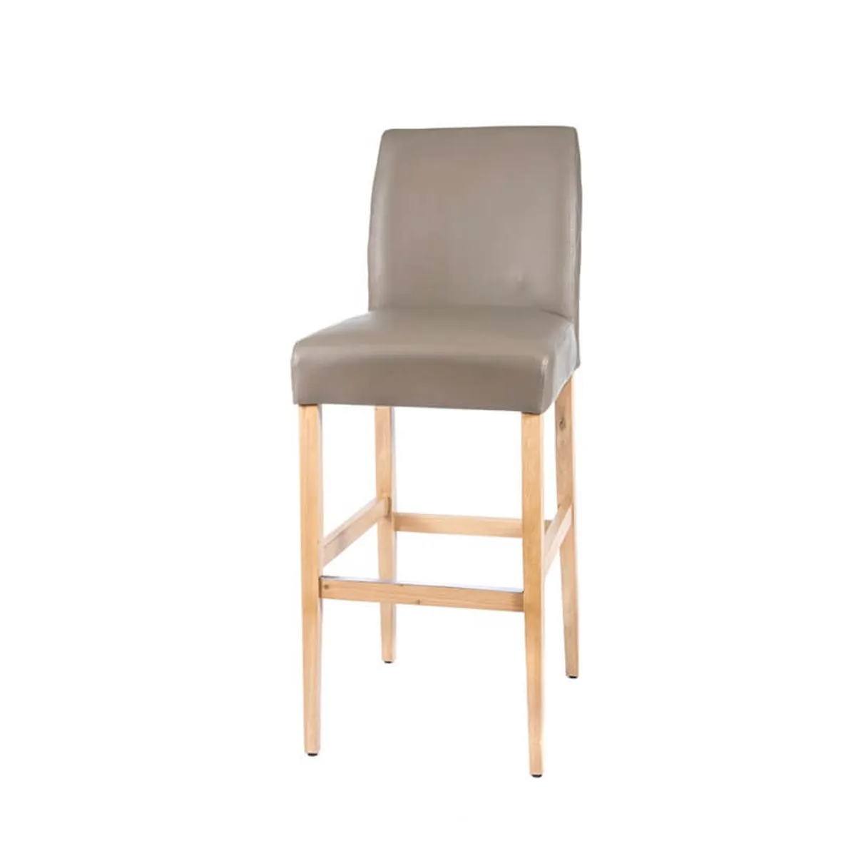 BarFritz diamant - Tabouret de bar matelassé sur le dos du dossier style contemporain — vue 3