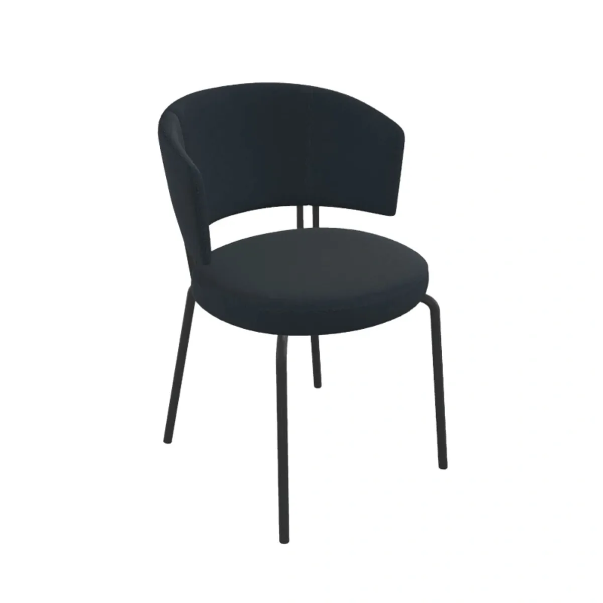 Chaise tendance de salle à manger en simili – Aero
