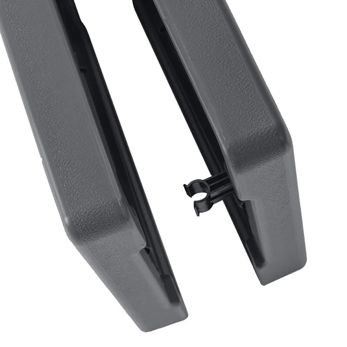 Sharpbench - Banc pliant en plastique et métal gris foncé — vue 5