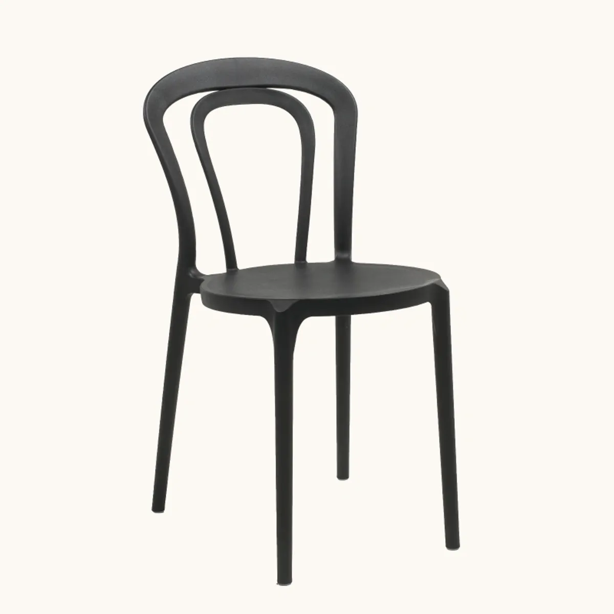 Caffè Connubia® - Chaise bistrot de jardin en polypropylène
