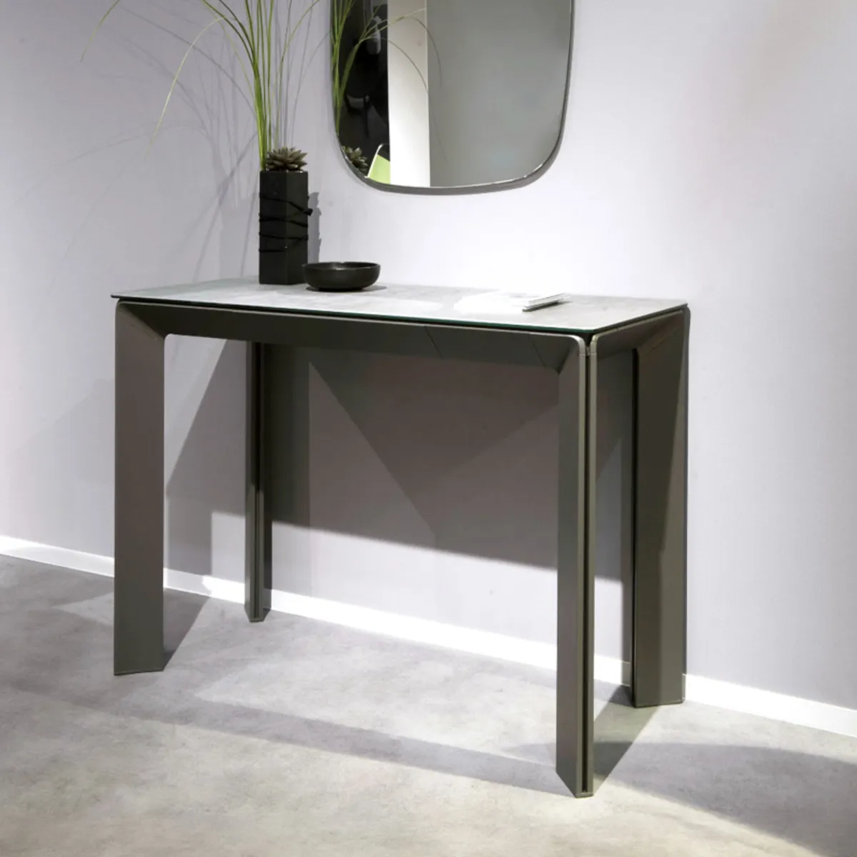 Class - Console en céramique fabriquée en Italie