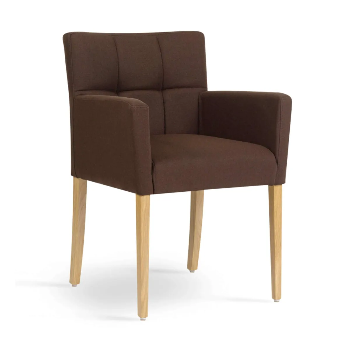 Carré Mobitec® - Fauteuil de séjour en bois et tissu — vue 3