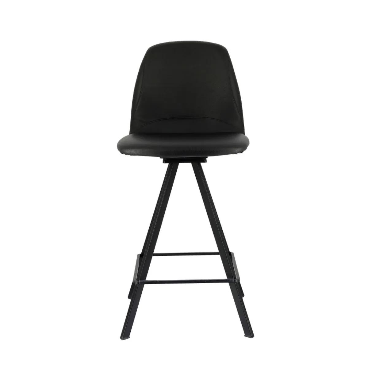 Girona - Tabouret snack pivotant moderne en simili — vue 4