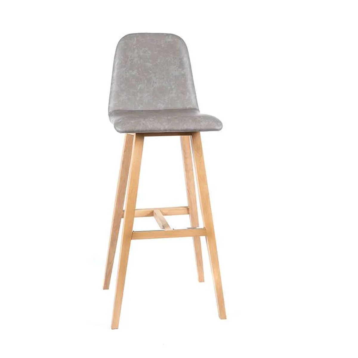 BarPandora diamant - Tabouret de bar scandinave avec pieds en bois — vue 5