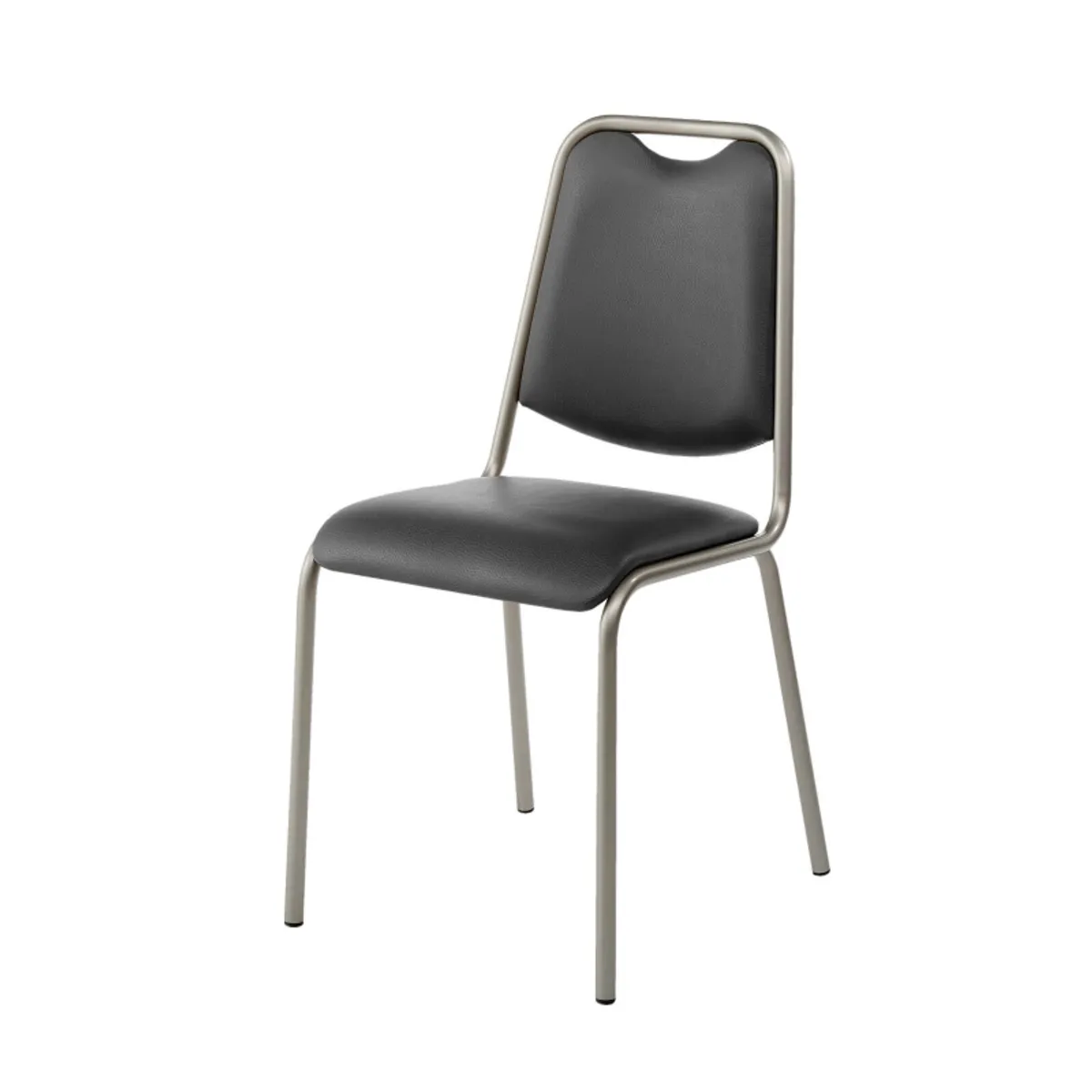Sunny - Chaise de cuisine en simili et métal — vue 3