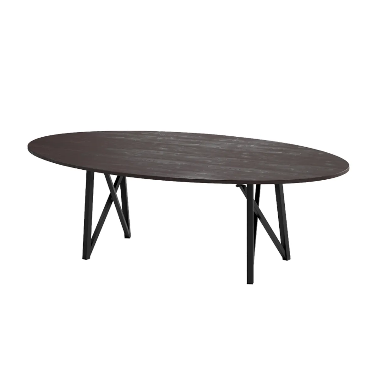 Wacko 3.0 - Table design de salle à manger ovale — vue 3