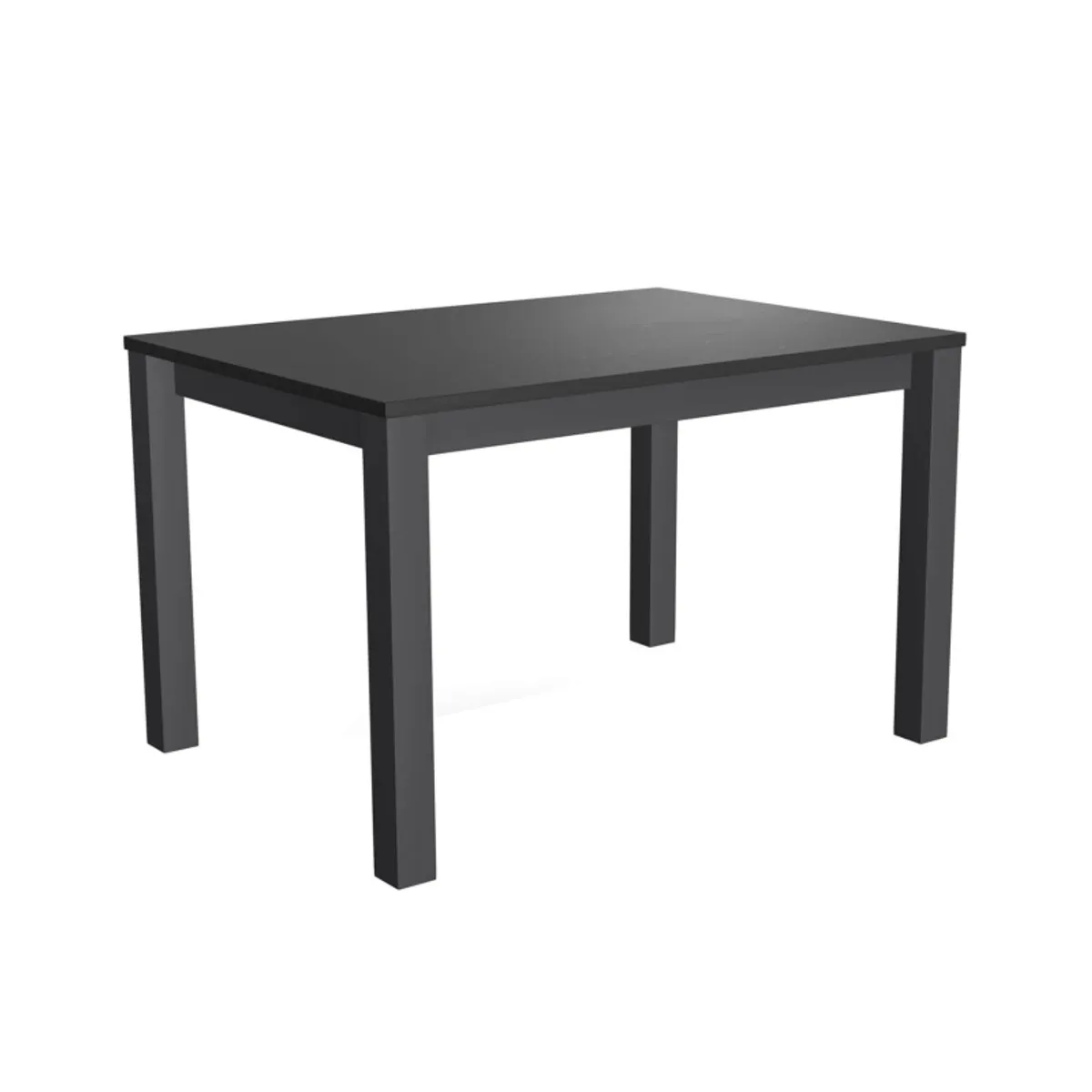 Verona - Table rectangulaire en stratifié et pieds métal fabrication belge — vue 5