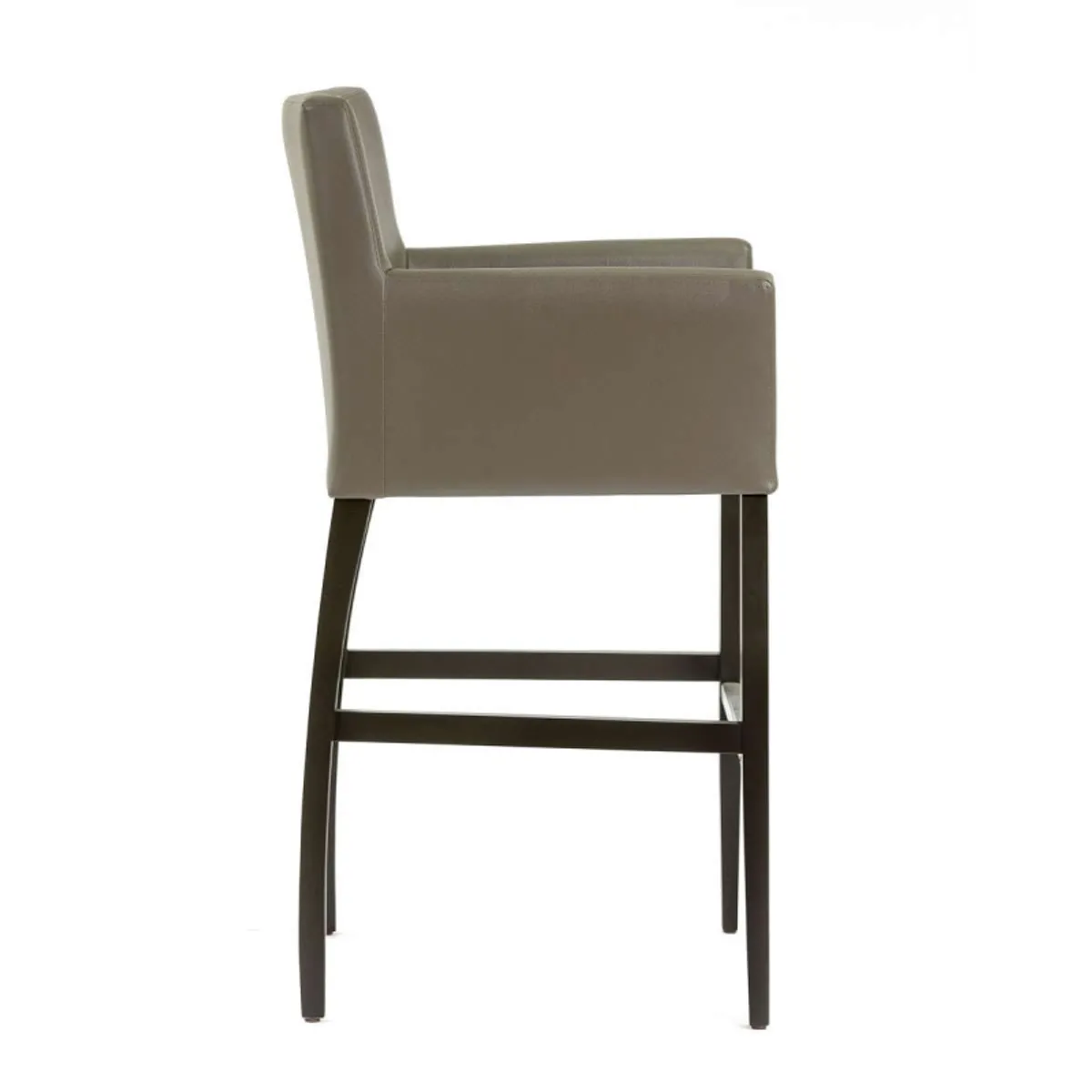 BarMatiz - Tabouret de bar avec dossier et accoudoirs en synthétique — vue 5