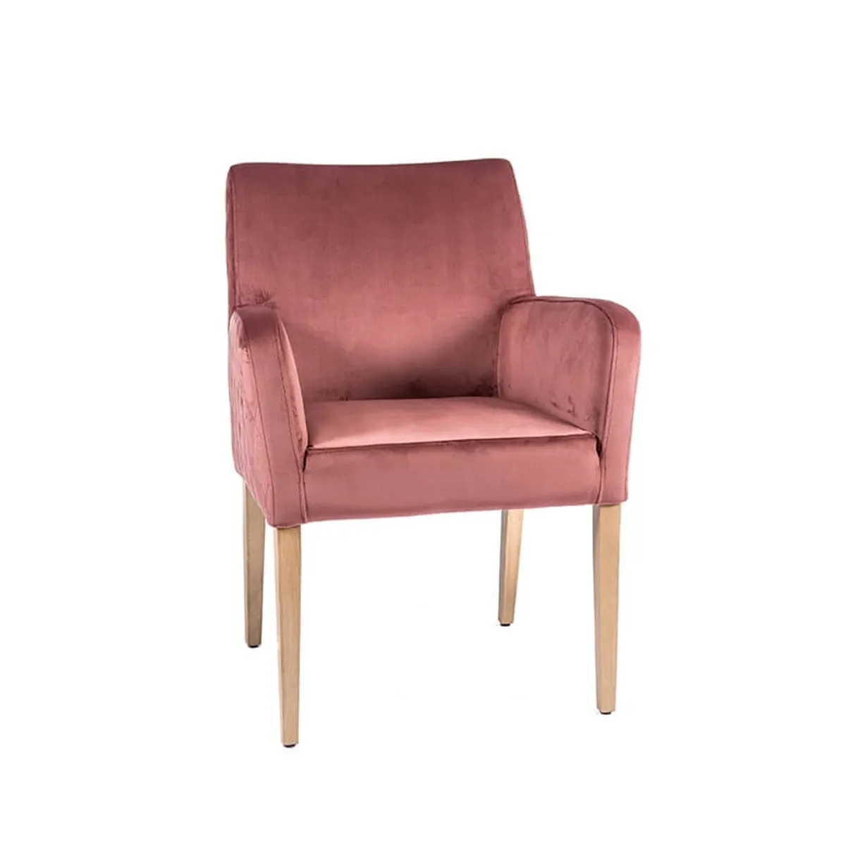 Moritz diamant - Fauteuil cocooning matelassé dans le dos et revêtement en tissu