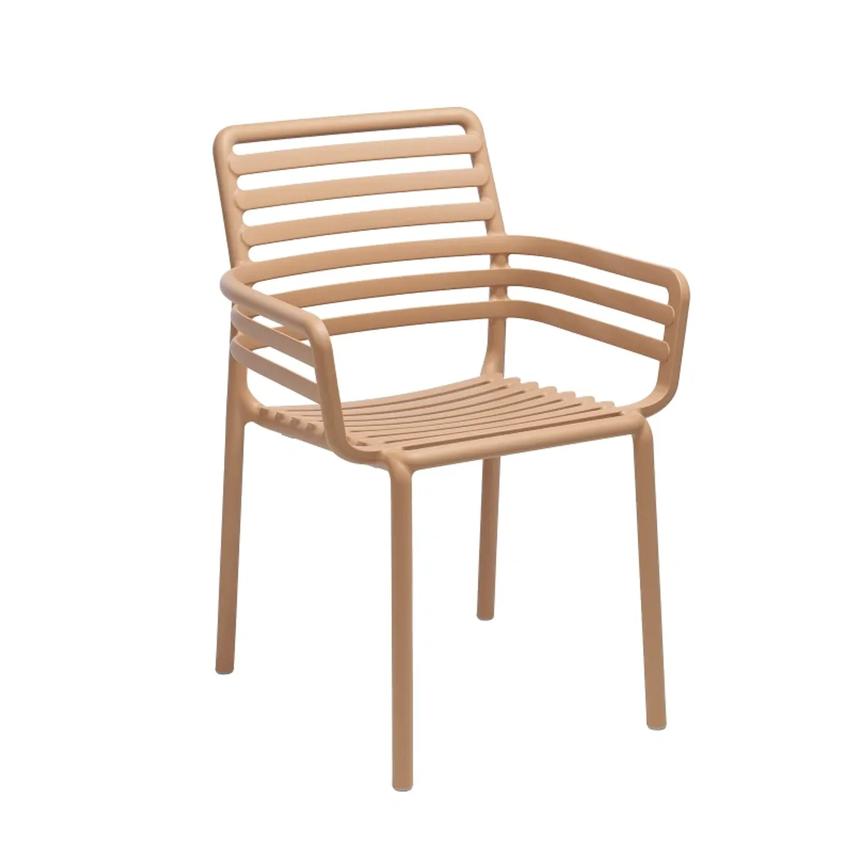 Doga - Fauteuil de jardin design empilable fabriqué en Italie — vue 3