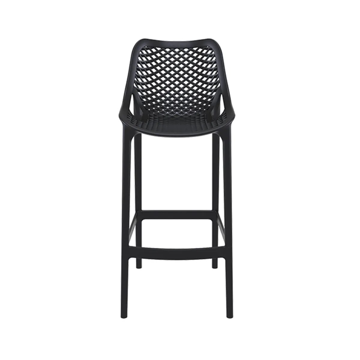 Air - Tabouret de jardin moderne ajouré en polypropylène — vue 4